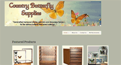 Desktop Screenshot of countrybutterflysupplies.com